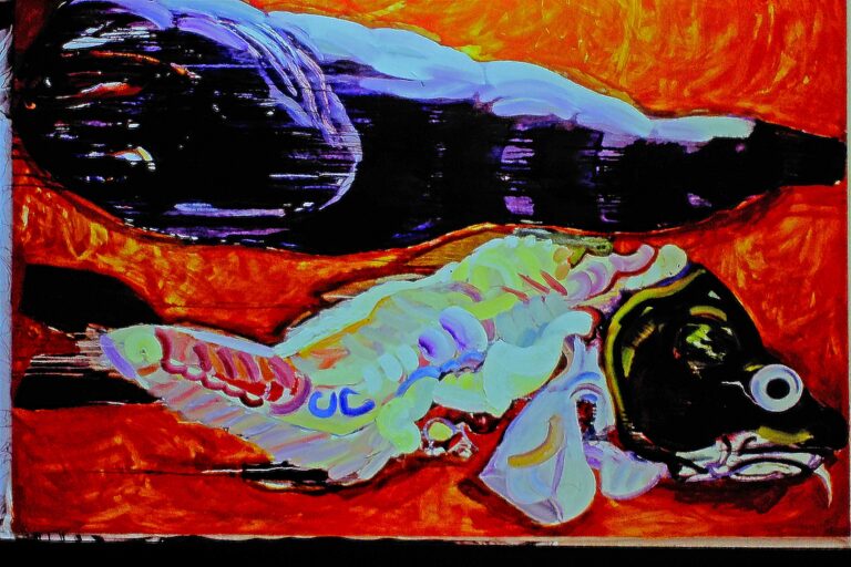 Giant Fish at the Winter Gardens Museum