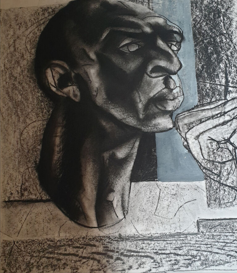 Self-portrait studies depicted as Greek and Roman generals and heroes. c.1982-84 Self-portrait studies depicted as Greek and Roman generals and heroes. c.1982-84