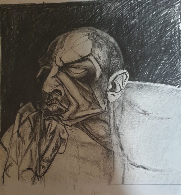 Self-portrait studies depicted as Greek and Roman generals and heroes. c.1982-84 Self-portrait studies depicted as Greek and Roman generals and heroes. c.1982-84