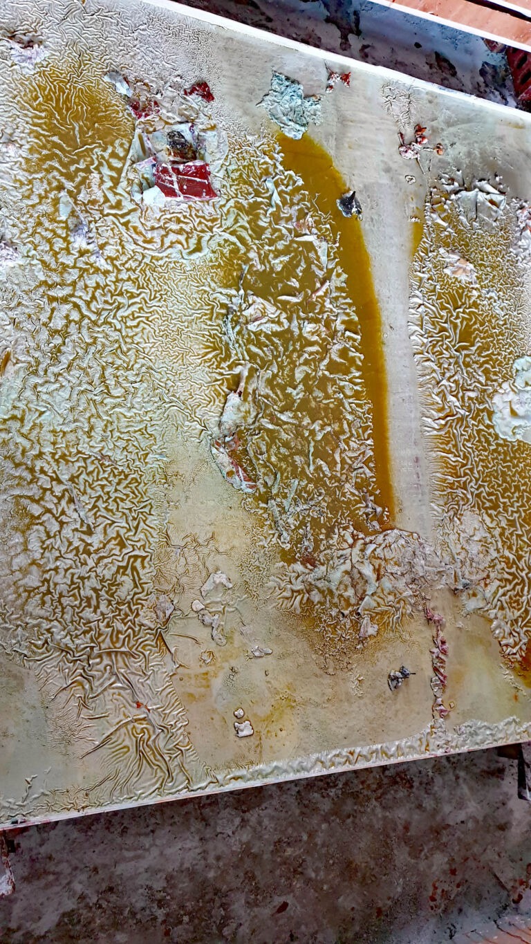 Shifts in Time: A Journey. Mixed media on canvas. Installation view Shifts in Time: A Journey. Mixed media on canvas. Installation view