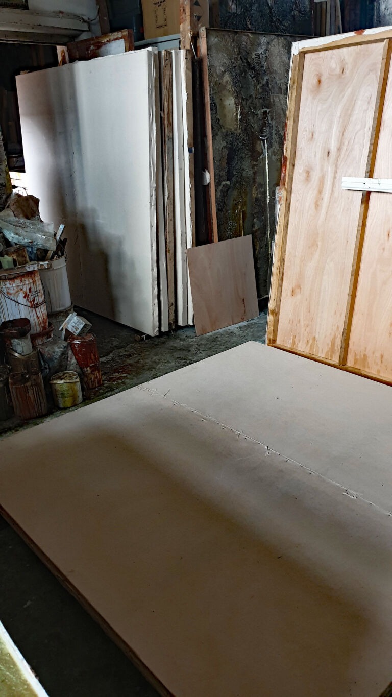 Shifts in Time: Winter 2025. December paintings. Installation view.