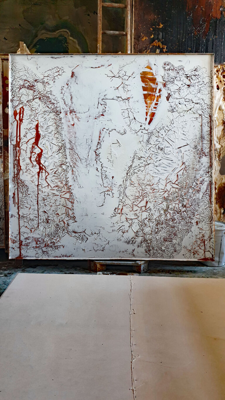 Shifts in Time: Winter 2025. December paintings. Installation view.