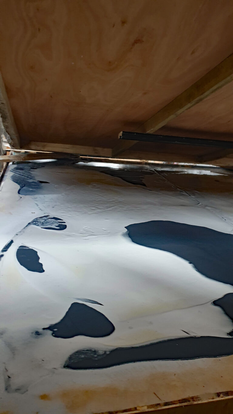 In Progress - Shifts in Time: Winter 2025. December paintings. Installation view.