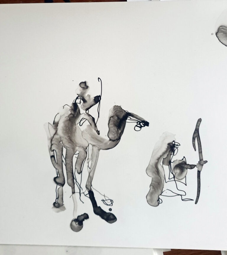 Into the Sun: Ink on 300 gsm A4 paper.