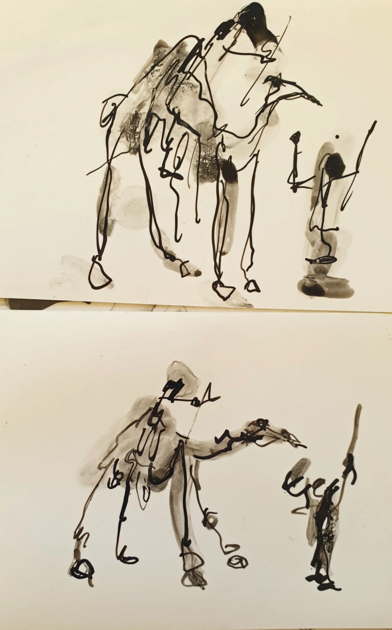 Into the Sun: Ink on 300 gsm A4 paper.