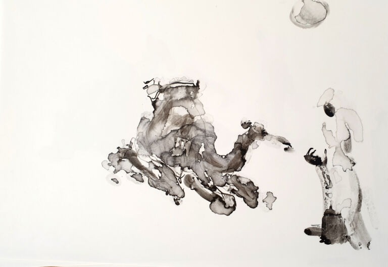 Into the Sun: Ink on 300 gsm A4 paper.