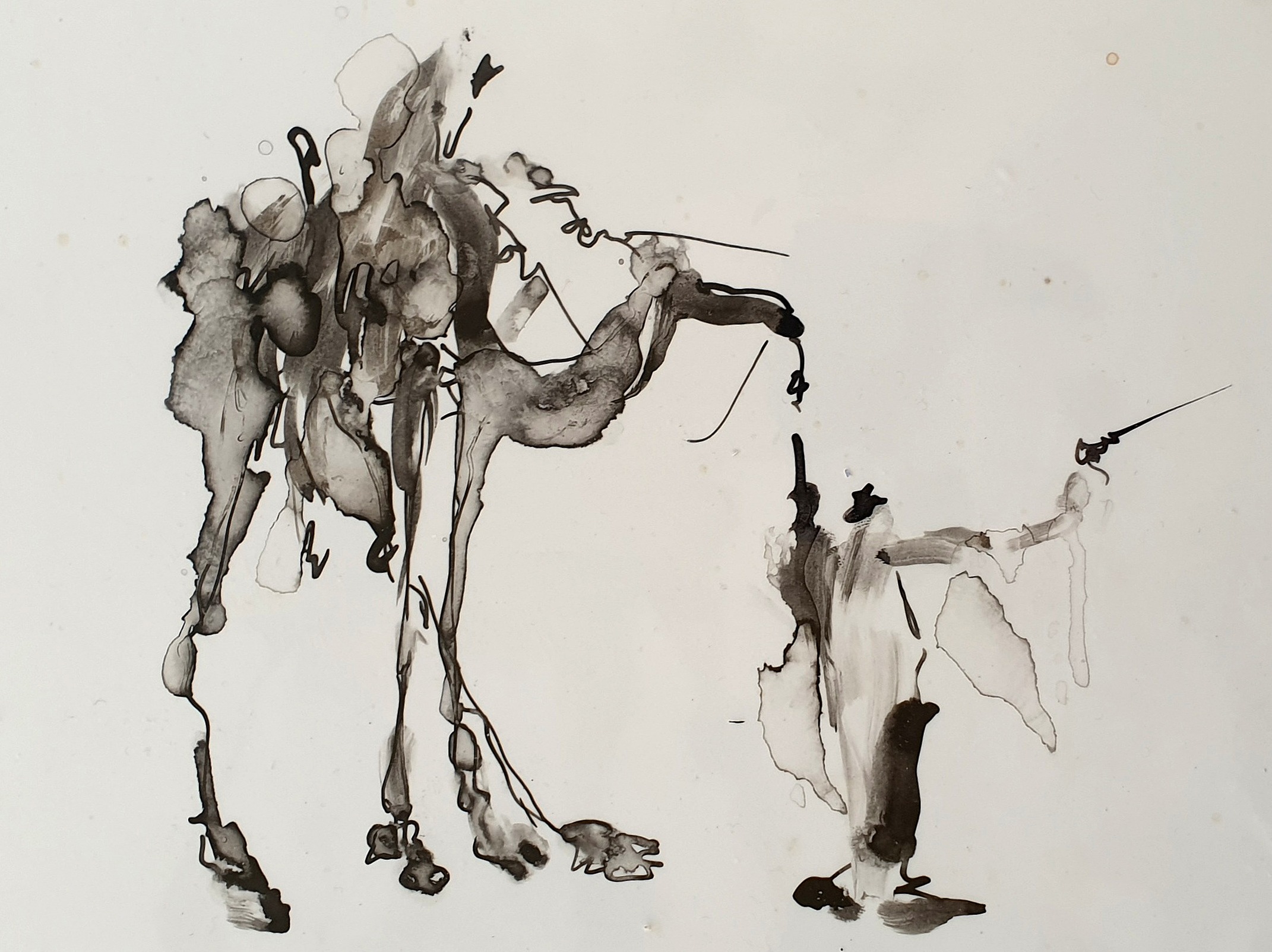 Into the Sun: Ink on 300 gsm A4 paper.