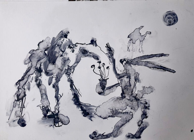 Spring 2026: Pen and ink washes on A4 300gsm paper Spring 2026: Pen and ink washes on A4 300gsm paper