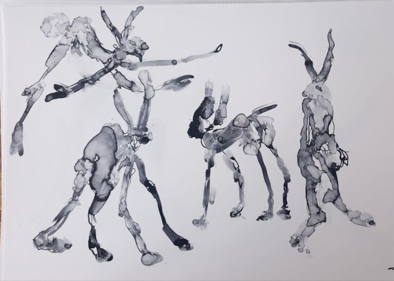 Spring 2026: Pen and ink washes on A4 300gsm paper Spring 2026: Pen and ink washes on A4 300gsm paper