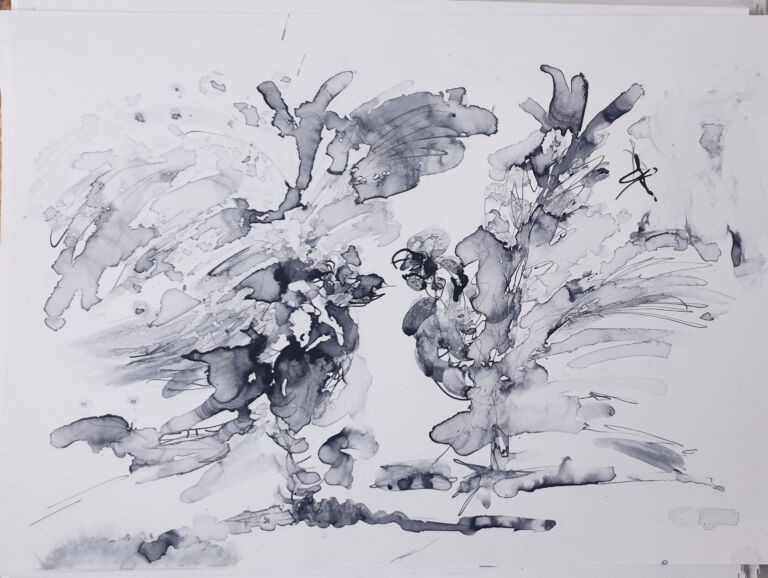 Spring 2026: Pen and ink washes on A4 300gsm paper Spring 2026: Pen and ink washes on A4 300gsm paper