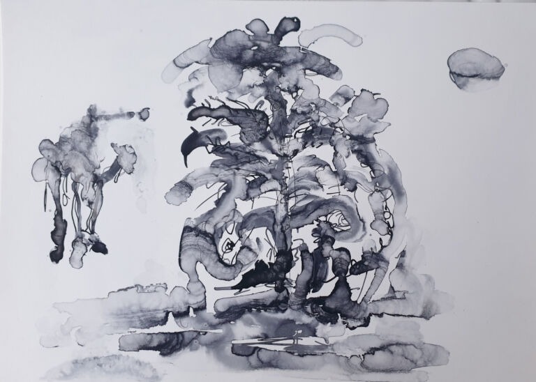 Spring 2026: Pen and ink washes on A4 300gsm paper Spring 2026: Pen and ink washes on A4 300gsm paper