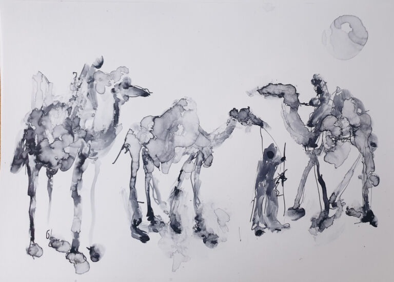 Spring 2026: Pen and ink washes on A4 300gsm paper