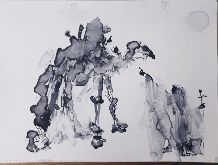 Spring 2026: Pen and ink washes on A4 300gsm paper