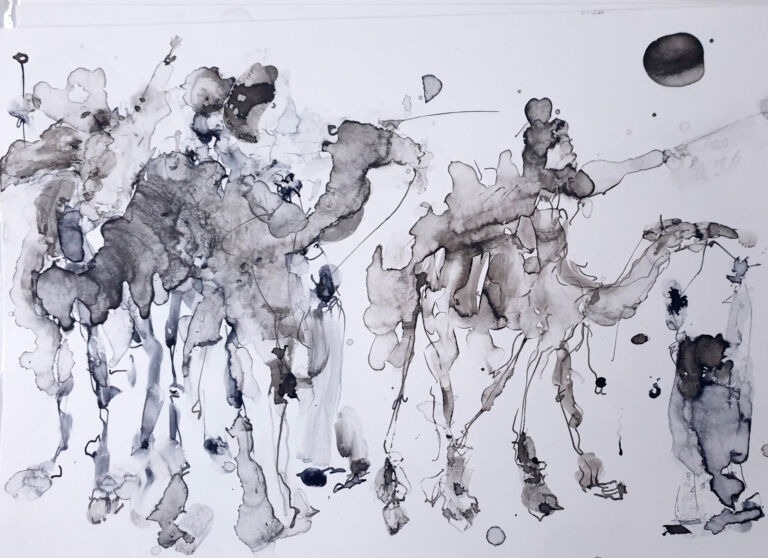 Spring 2026: Pen and ink washes on A4 300gsm paper