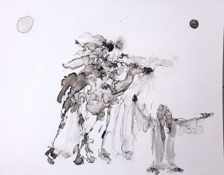 Spring 2026: Pen and ink washes on A4 300gsm paper