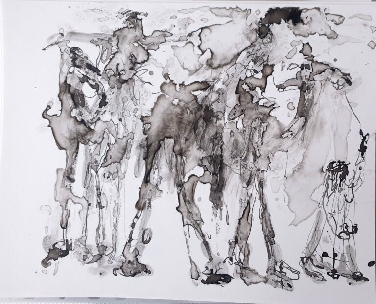 Spring 2026: Pen and ink washes on A4 300gsm paper