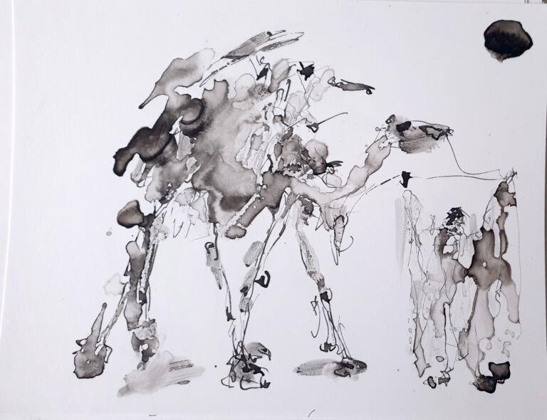 Spring 2026: Pen and ink washes on A4 300gsm paper