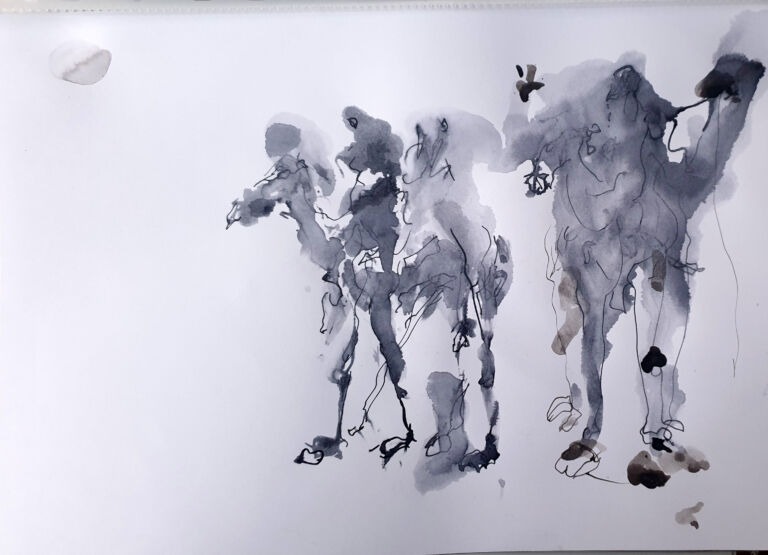 Spring 2026: Pen and ink washes on A4 300gsm paper