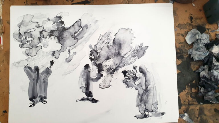 Spring 2026: Pen and ink washes on A4 300gsm paper