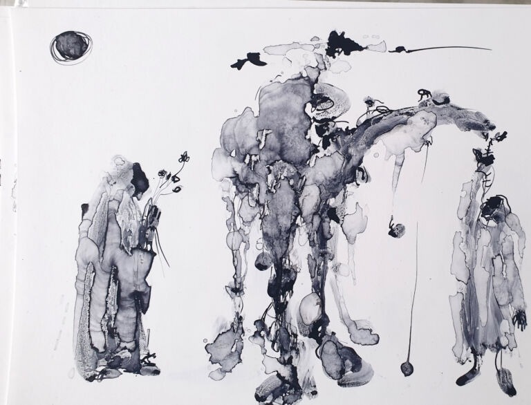 Spring 2026: Pen and ink washes on A4 300gsm paper Spring 2026: Pen and ink washes on A4 300gsm paper