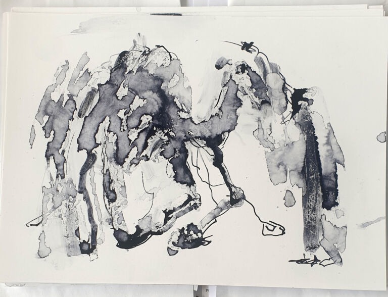 Spring 2026: Pen and ink washes on A4 300gsm paper Spring 2026: Pen and ink washes on A4 300gsm paper