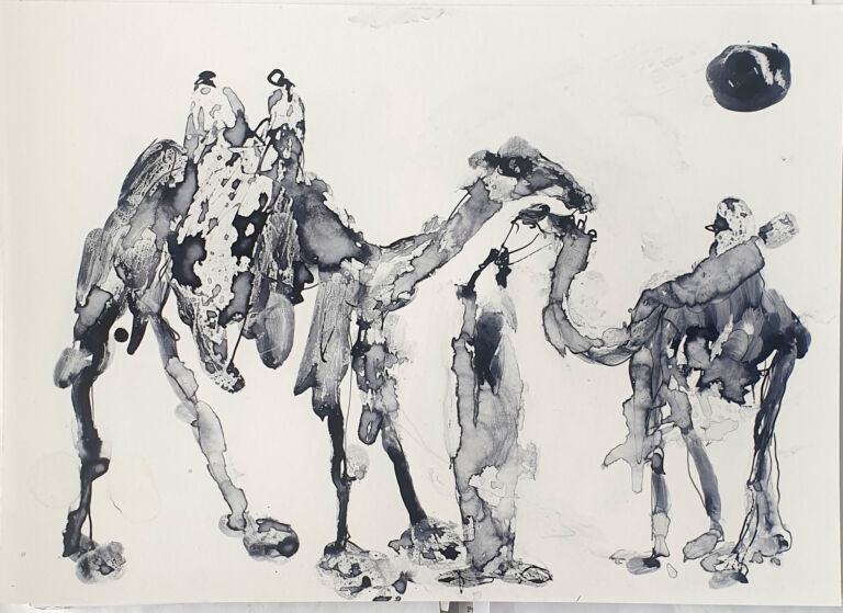 Spring 2026: Pen and ink washes on A4 300gsm paper Spring 2026: Pen and ink washes on A4 300gsm paper