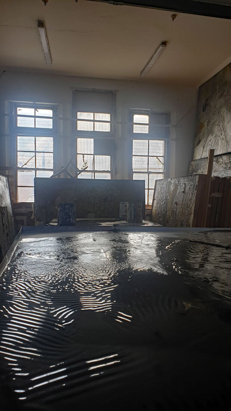 April paintings 2026, Installation view. Mixed media on canvas