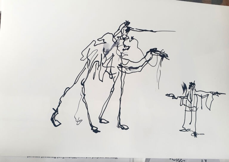 Spring 2026: Pen and ink washes on A4 300gsm paper Spring 2026: Pen and ink washes on A4 300gsm paper