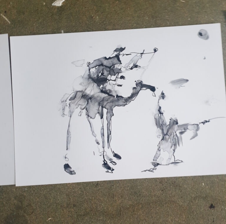 Spring 2026: Pen and ink washes on A4 300gsm paper