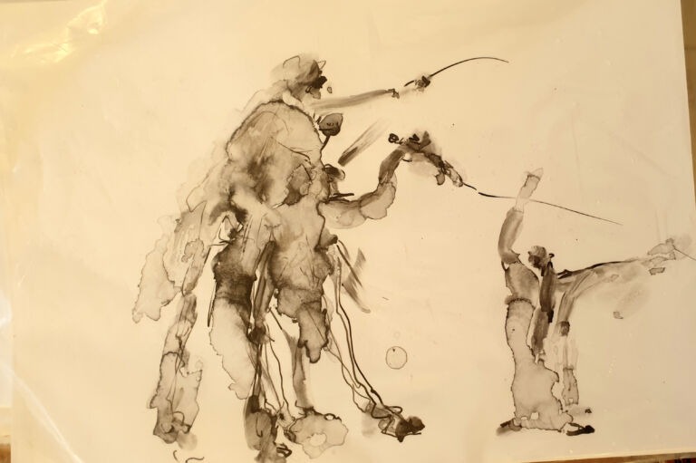 Spring 2026: Pen and ink washes on A4 300gsm paper