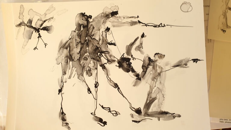 Spring 2026: Pen and ink washes on A4 300gsm paper