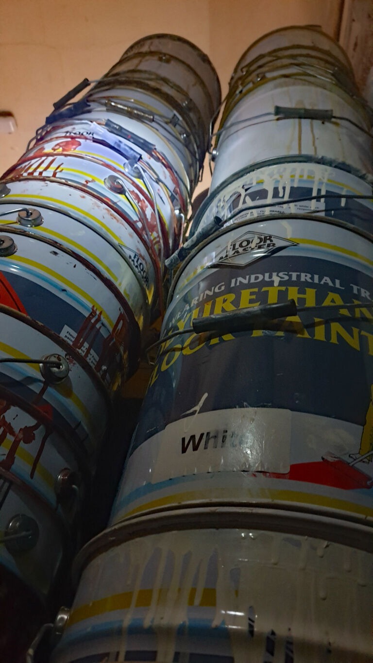 Spring 2026: Installation view. Mixed media on canvas. Spring 2026: Installation view. Mixed media on canvas.