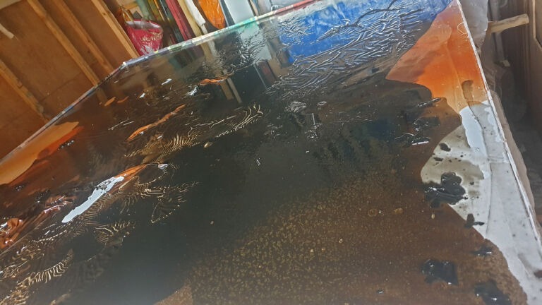 Spring 2026: Installation view. Mixed media on canvas.