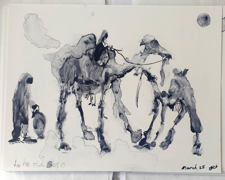 Spring 2026: Pen and ink washes on A4 300gsm paper