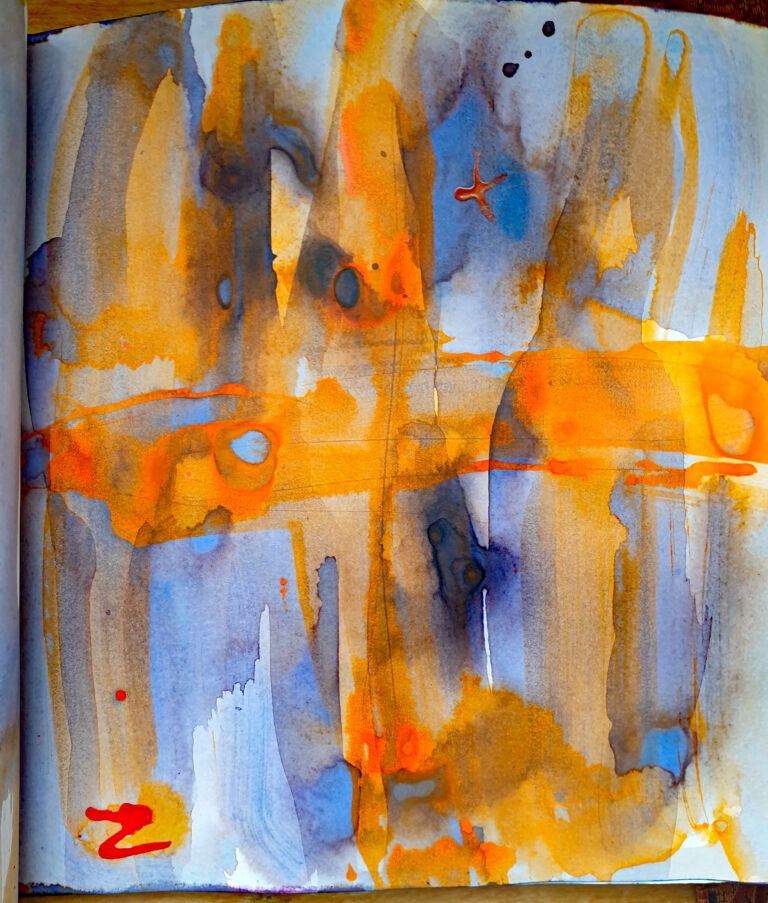 Books of ink drawings, 2018 to 2022. For the project, Hidden Kingdoms Shifting Worlds.