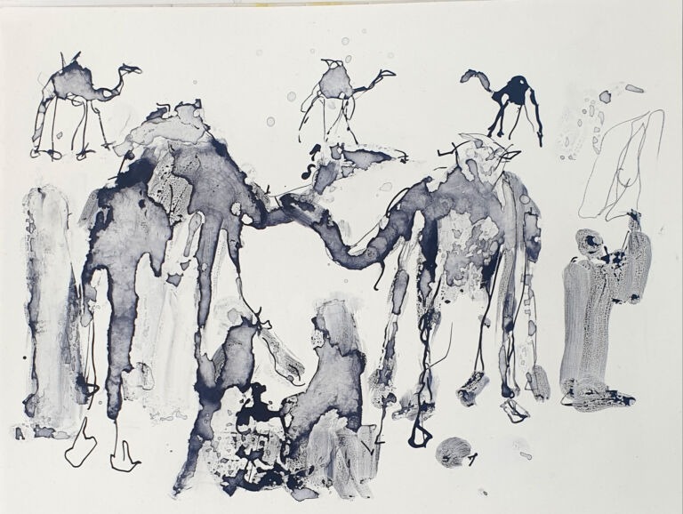 Spring 2026: Pen and ink washes on A4 300gsm paper