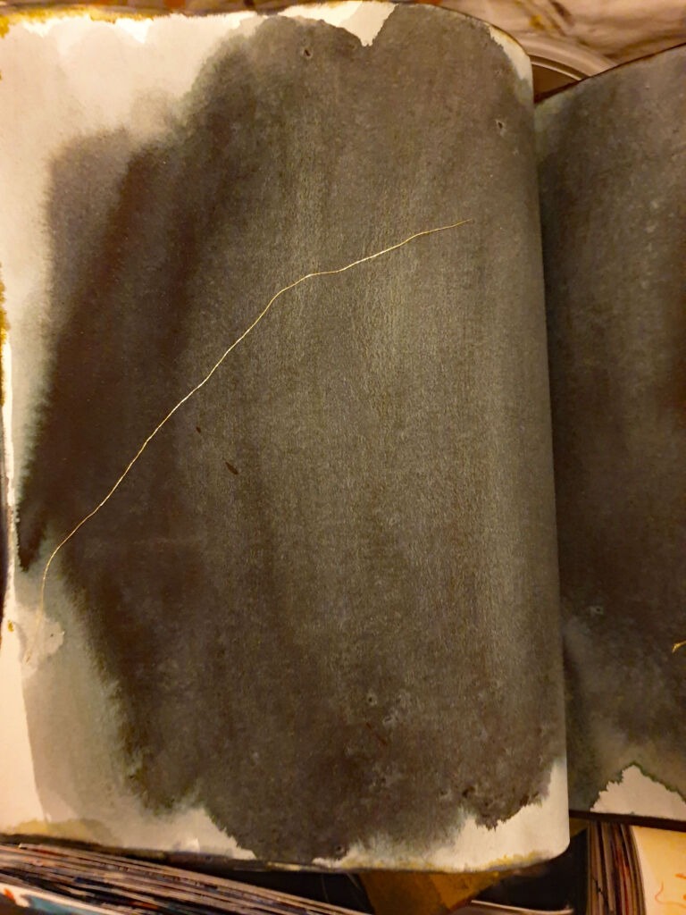 Books of Ink Drawings 2018 to 2022. Pt 2 for HKSW. Installation view.