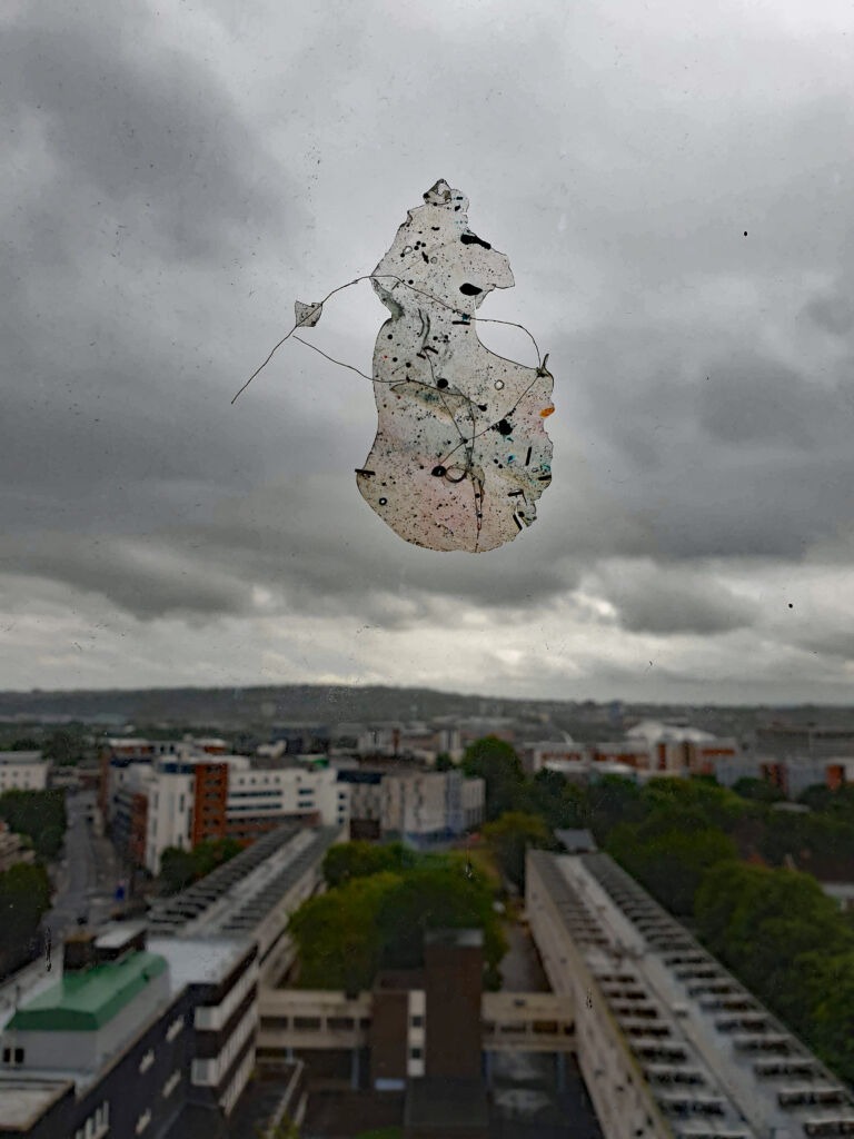 Books of Ink Drawings 2018 to 2022. Installation view.