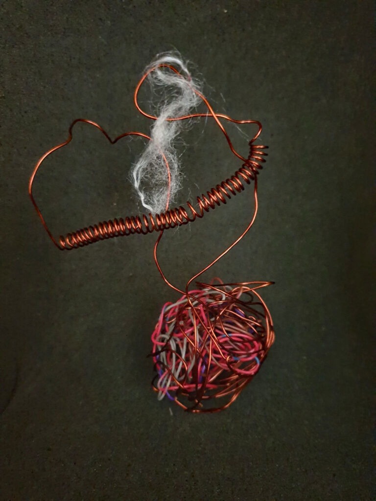 Sculpture studies and Books of Ink Drawings 2018 to 2022. Pt 2 for HKSW. Installation view.