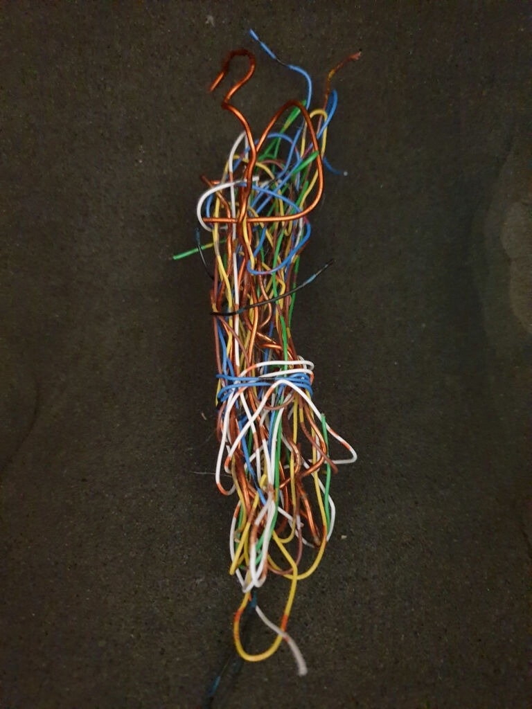 Sculpture studies and Books of Ink Drawings 2018 to 2022. Pt 2 for HKSW. Installation view.