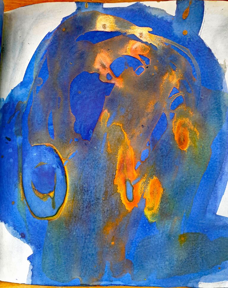 Books of ink drawings, 2018 to 2022. For the project, Hidden Kingdoms Shifting Worlds.