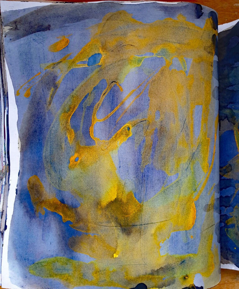 Books of ink drawings, 2018 to 2022. For the project, Hidden Kingdoms Shifting Worlds.