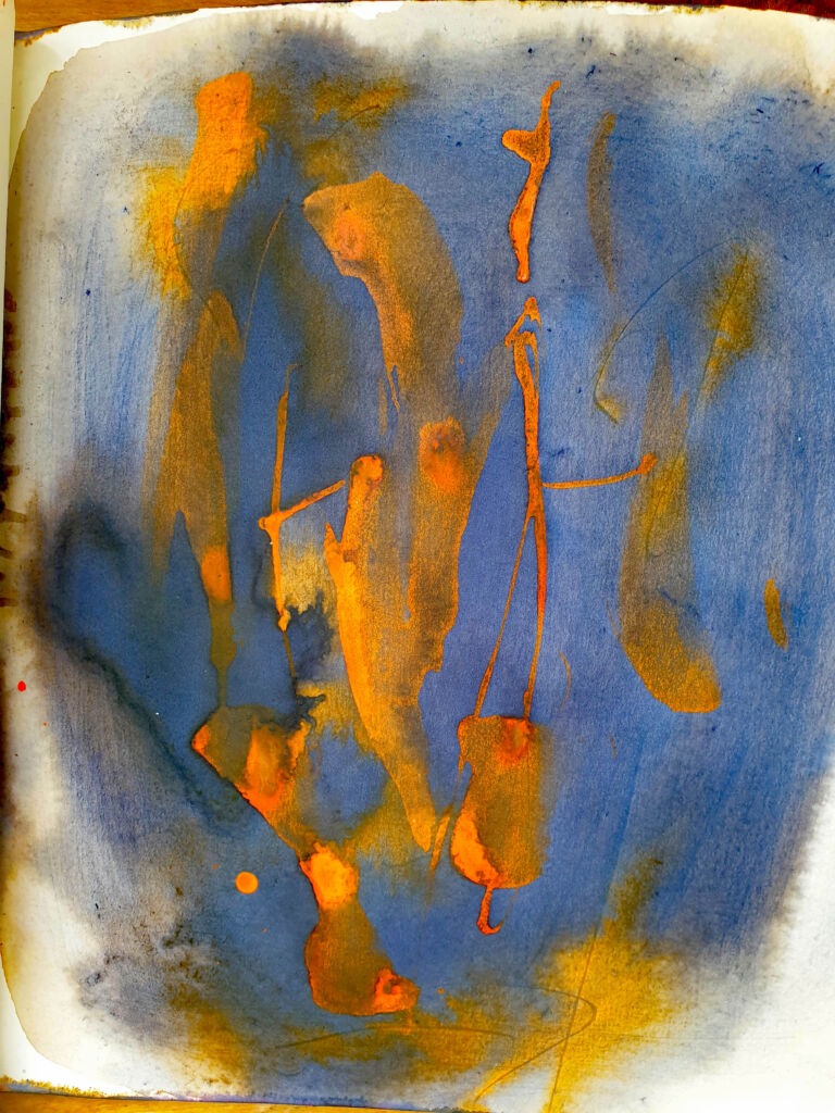 Installation view. Books of ink drawings, 2018 to 2022. For the project, Hidden Kingdoms Shifting Worlds.