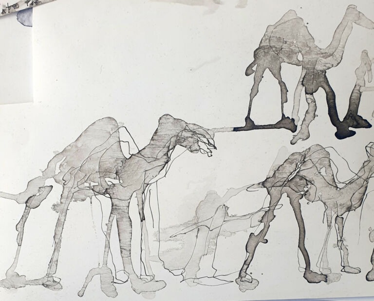 Spring 2026: Pen and ink washes on A4 300gsm paper