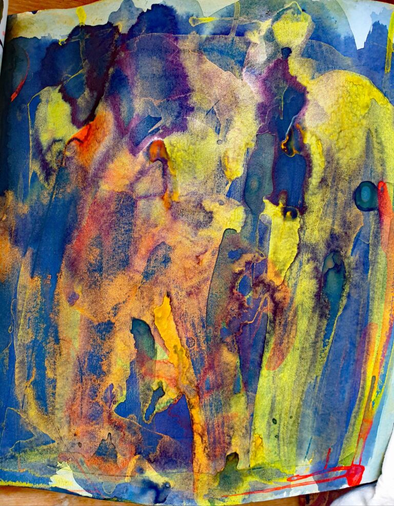 Books of ink drawings, 2018 to 2022. For the project, Hidden Kingdoms Shifting Worlds.