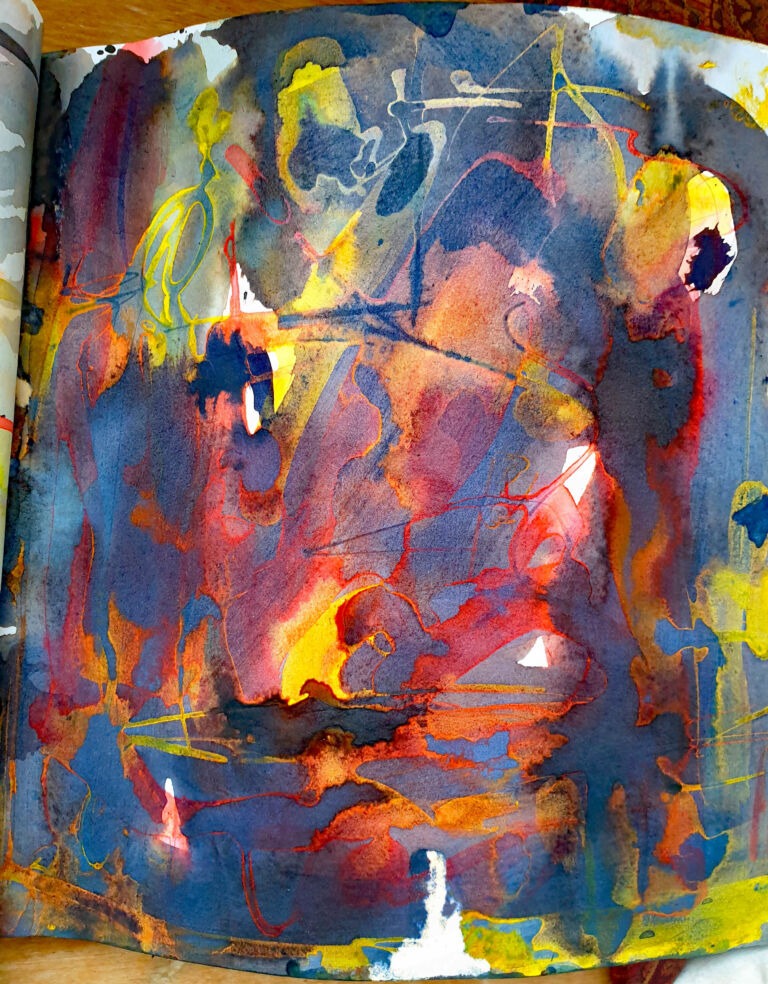 Books of ink drawings, 2018 to 2022. For the project, Hidden Kingdoms Shifting Worlds.