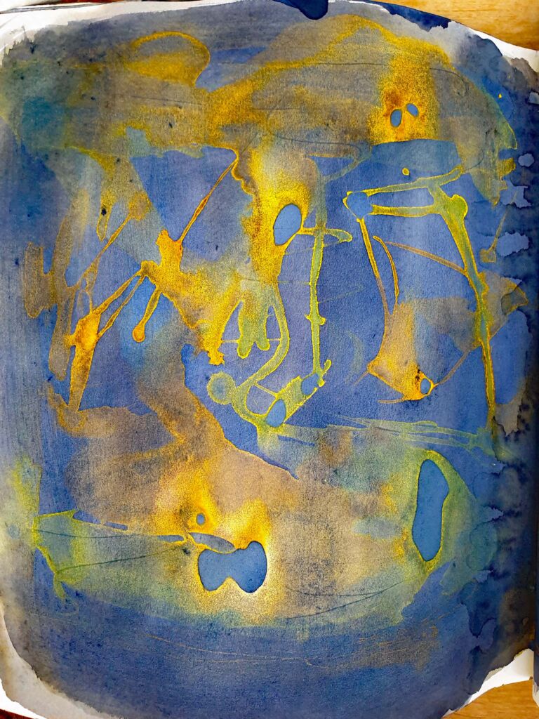 Books of ink drawings, 2018 to 2022. For the project, Hidden Kingdoms Shifting Worlds.