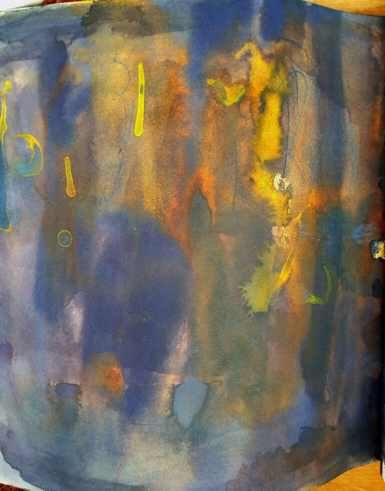 Books of ink drawings, 2018 to 2022. For the project, Hidden Kingdoms Shifting Worlds.