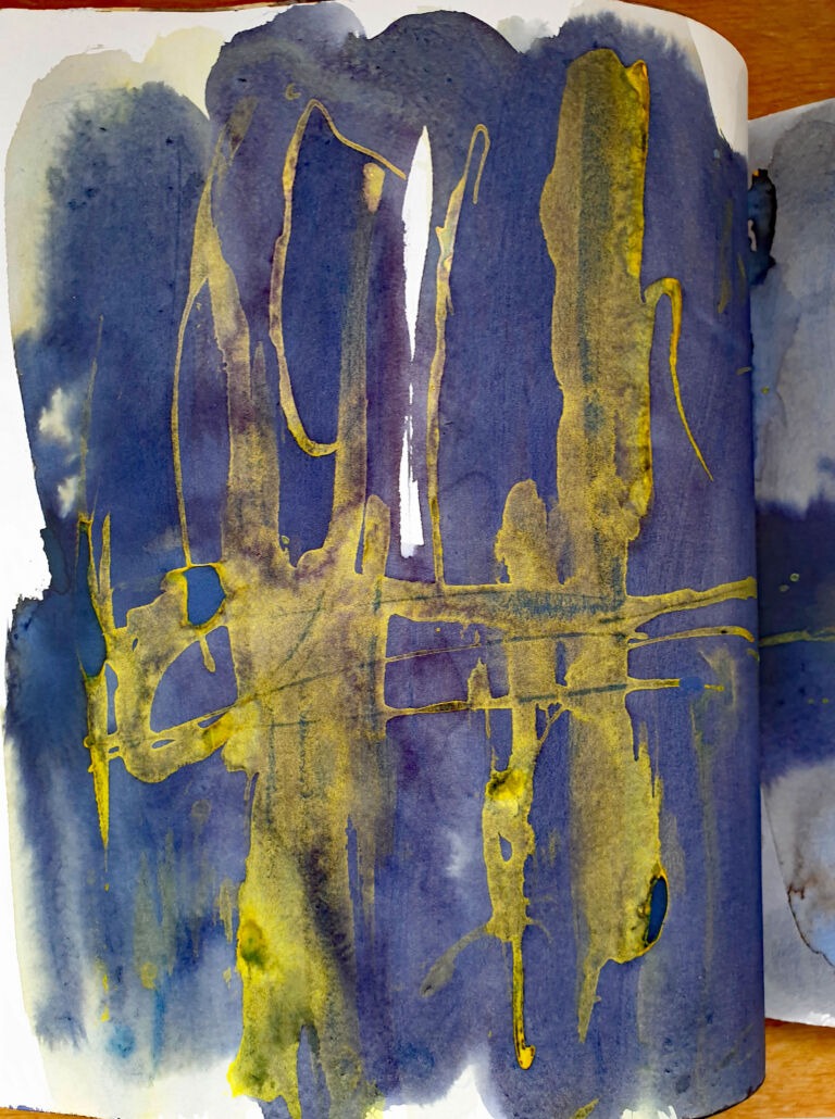 Books of ink drawings, 2018 to 2022. For the project, Hidden Kingdoms Shifting Worlds.