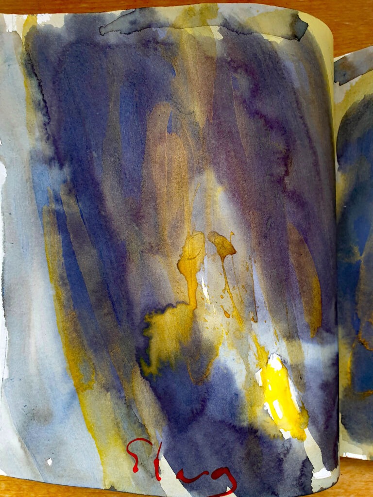 Books of ink drawings, 2018 to 2022. For the project, Hidden Kingdoms Shifting Worlds.